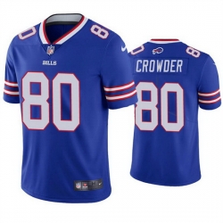 Men Buffalo Bills 80 Jamison Crowder Blue Vapor Untouchable Limited Stitched jersey Men Buffalo Bills 80 Jamison Crowder Blue Vapor Untouchable Limited Stitched jersey
