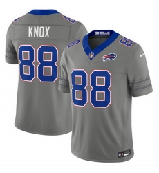 Men Buffalo Bills 88 Dawson Knox Gray F U S E 2026 Nickel City Vapor Stitched Football Jersey Men Buffalo Bills 88 Dawson Knox Gray F U S E 2026 Nickel City Vapor Stitched Football Jersey