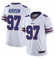 Men Buffalo Bills 97 Mario Addison White Vapor Untouchable Limited Stitched Jersey