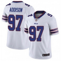 Men Buffalo Bills 97 Mario Addison White Vapor Untouchable Limited Stitched Jersey Men Buffalo Bills 97 Mario Addison White Vapor Untouchable Limited Stitched Jersey