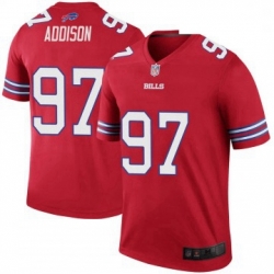 Men Buffalo Bills Mario Addison Red Legend Color Rush Jersey By Nike Men Buffalo Bills Mario Addison Red Legend Color Rush Jersey By Nike
