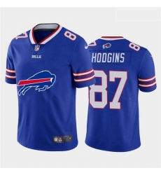 Nike Bills 87 Isaiah Hodgins Royal Team Big Logo Vapor Untouchable Limited Jersey