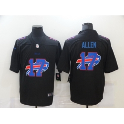 Nike Buffalo Bills 17 Josh Allen Black Shadow Logo Limited Jersey Nike Buffalo Bills 17 Josh Allen Black Shadow Logo Limited Jersey
