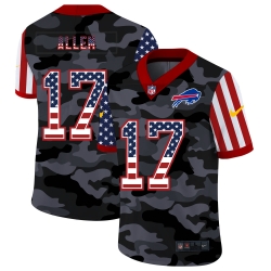 Nike Buffalo Bills 17 Josh Allen Camo 2020 USA Flag Salute To Service Limited Jersey Nike Buffalo Bills 17 Josh Allen Camo 2020 USA Flag Salute To Service Limited Jersey