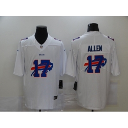 Nike Buffalo Bills 17 Josh Allen White Shadow Logo Limited Jersey Nike Buffalo Bills 17 Josh Allen White Shadow Logo Limited Jersey