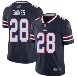 Nike Buffalo Bills 28 E J  Gaines Navy Men Stitched NFL Limited Inverted Legend Jersey Nike Buffalo Bills 28 E J  Gaines Navy Men Stitched NFL Limited Inverted Legend Jersey