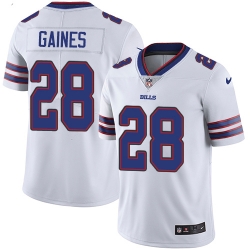 Nike Buffalo Bills 28 E J  Gaines White Men Stitched NFL Vapor Untouchable Limited Jersey Nike Buffalo Bills 28 E J  Gaines White Men Stitched NFL Vapor Untouchable Limited Jersey