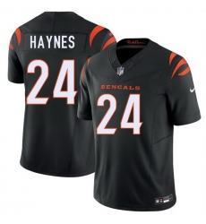 Men Cincinnati Bengals 24 Jamal Haynes Black 2026 Draft F U S E Vapor Untouchable Limited Stitched Football Jersey Men Cincinnati Bengals 24 Jamal Haynes Black 2026 Draft F U S E Vapor Untouchable Limited Stitched Football Jersey