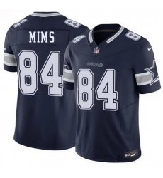 Men Dallas Cowboys  84 Denzel Mims Navy 2026 F U S E Vapor Untouchable Limited Stitched Football Jersey