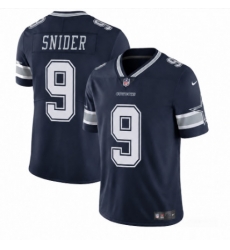 Men Dallas Cowboys 9 Snider Navy 2026 F U S E Vapor Untouchable Limited Stitched Football Jersey Men Dallas Cowboys 9 Snider Navy 2026 F U S E Vapor Untouchable Limited Stitched Football Jersey