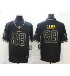 Nike Cowboys 88 Ceedee Lamb Black Gold Vapor Untouchable Limited Jersey