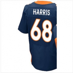 Denver Broncos # 68 Ryan Harris blue elite Jersey Denver Broncos # 68 Ryan Harris blue elite Jersey