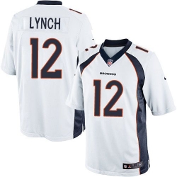 Nike Broncos #12 Paxton Lynch White Mens Stitched NFL Limited Jersey Nike Broncos #12 Paxton Lynch White Mens Stitched NFL Limited Jersey
