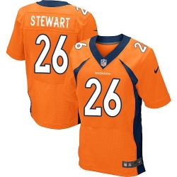 Nike Broncos #26 Darian Stewart Orange Team Color Mens Stitched NFL New Elite Jersey Nike Broncos #26 Darian Stewart Orange Team Color Mens Stitched NFL New Elite Jersey