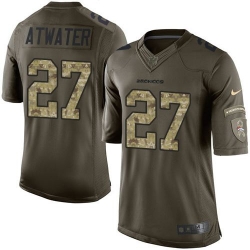 Nike Denver Broncos #27 Steve Atwater Green Men 27s Stitched NFL Limited Salute To Service Jersey Nike Denver Broncos #27 Steve Atwater Green Men 27s Stitched NFL Limited Salute To Service Jersey
