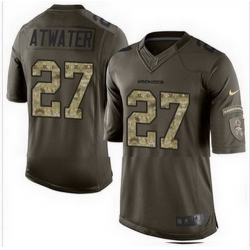 Nike Denver Broncos #27 Steve Atwater Green Mens Stitched NFL Limited Salute To Service Jersey Nike Denver Broncos #27 Steve Atwater Green Mens Stitched NFL Limited Salute To Service Jersey