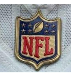 Women Denver Broncos Gold NFL Logo Patch Biaog