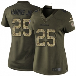 Womens Nike Denver Broncos 25 Chris Harris Jr Elite Green Salute to Service NFL Jersey Womens Nike Denver Broncos 25 Chris Harris Jr Elite Green Salute to Service NFL Jersey