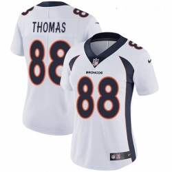 Womens Nike Denver Broncos 88 Demaryius Thomas White Vapor Untouchable Limited Player NFL Jersey Womens Nike Denver Broncos 88 Demaryius Thomas White Vapor Untouchable Limited Player NFL Jersey