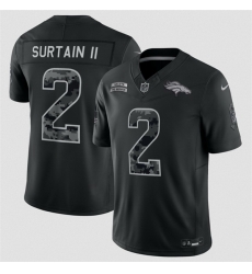 Youth Denver Broncos 2 Patrick Surtain II Black 2026 Salute to Service Limited Stitched Football Jersey Youth Denver Broncos 2 Patrick Surtain II Black 2026 Salute to Service Limited Stitched Football Jersey