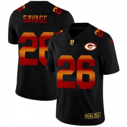 Green Bay Green Bay Green Bay Green Bay Packers 26 Darnell Savage Jr  Men Black Nike Red Orange Stripe Vapor Limited NFL Jersey Green Bay Green Bay Green Bay Green Bay Packers 26 Darnell Savage Jr  Men Black Nike Red Orange Stripe Vapor Limited NFL Jersey