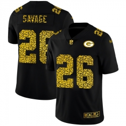 Green Bay Green Bay Green Bay Green Bay Packers 26 Darnell Savage Jr  Men Nike Leopard Print Fashion Vapor Limited NFL Jersey Black Green Bay Green Bay Green Bay Green Bay Packers 26 Darnell Savage Jr  Men Nike Leopard Print Fashion Vapor Limited NFL Jersey Black