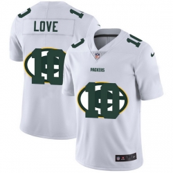Green Bay Packers 10 Jordan Love White Men Nike Team Logo Dual Overlap Limited NFL Jersey Green Bay Packers 10 Jordan Love White Men Nike Team Logo Dual Overlap Limited NFL Jersey