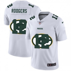 Green Bay Packers 12 Aaron Rodgers White Men Nike Team Logo Dual Overlap Limited NFL Jersey Green Bay Packers 12 Aaron Rodgers White Men Nike Team Logo Dual Overlap Limited NFL Jersey
