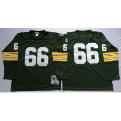 Men Green Bay Green Bay Packers 66 Ray Nitschke Green Long Sleeve M&N Throwback Jersey Men Green Bay Green Bay Packers 66 Ray Nitschke Green Long Sleeve M&N Throwback Jersey