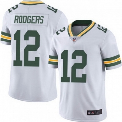 Men Nike Green Bay Packers 12 Aaron Rodgers White Vapor Limited Jersey Men Nike Green Bay Packers 12 Aaron Rodgers White Vapor Limited Jersey