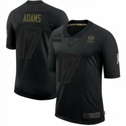 Men Nike Green Bay Packers 12 Davante Adams 2020 Black Salute To Service Jersey Men Nike Green Bay Packers 12 Davante Adams 2020 Black Salute To Service Jersey