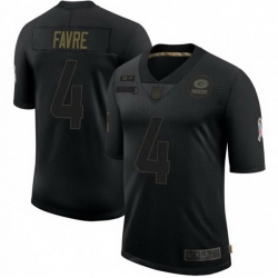 Men Nike Green Bay Packers 4 Brett Favre 2020 Black Vapor Limited Jersey Men Nike Green Bay Packers 4 Brett Favre 2020 Black Vapor Limited Jersey