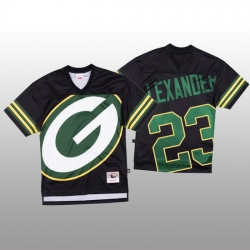 NFL Green Bay Packers 23 Jaire Alexander Black Men Mitchell  26 Nell Big Face Fashion Limited NFL Jersey NFL Green Bay Packers 23 Jaire Alexander Black Men Mitchell  26 Nell Big Face Fashion Limited NFL Jersey