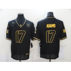 Nike Green Bay Green Bay Packers 17 Davante Adams Black Gold 2020 Salute To Service Limited Jersey Nike Green Bay Green Bay Packers 17 Davante Adams Black Gold 2020 Salute To Service Limited Jersey