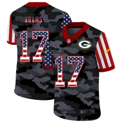 Nike Green Bay Green Bay Packers 17 Davante Adams Camo 2020 USA Flag Salute To Service Limited Jersey Nike Green Bay Green Bay Packers 17 Davante Adams Camo 2020 USA Flag Salute To Service Limited Jersey