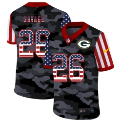 Nike Green Bay Green Bay Packers 26 Darnell Savage Jr  Camo 2020 USA Flag Salute To Service Limited Jersey Nike Green Bay Green Bay Packers 26 Darnell Savage Jr  Camo 2020 USA Flag Salute To Service Limited Jersey