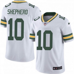 Nike Packers 10 Darrius Shepherd White Men Stitched NFL Vapor Untouchable Limited Jersey Nike Packers 10 Darrius Shepherd White Men Stitched NFL Vapor Untouchable Limited Jersey