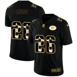 Packers 26 Darnell Savage Jr  Black Jesus Faith Edition Limited Jersey Packers 26 Darnell Savage Jr  Black Jesus Faith Edition Limited Jersey