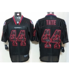 Nike Houston Texans 44 Ben Tate Black Elite Lights Out NFL Jersey