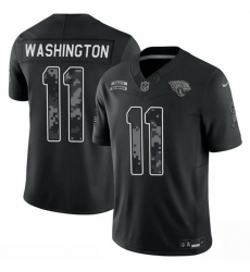 Men Jacksonville Jaguars 11 Parker Washington Black F U S E 2026 Salute to Service Limited Stitched Football Jersey Men Jacksonville Jaguars 11 Parker Washington Black F U S E 2026 Salute to Service Limited Stitched Football Jersey
