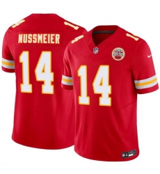 Men Kansas City Chiefs  14 Garrett Nussmeier Red 2026 Draft F U S E  Vapor Untouchable Limited Stitched Football Jersey