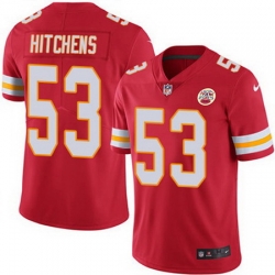 Nike Chiefs #53 Anthony Hitchens Red Team Color Mens Stitched NFL Vapor Untouchable Limited Jersey Nike Chiefs #53 Anthony Hitchens Red Team Color Mens Stitched NFL Vapor Untouchable Limited Jersey