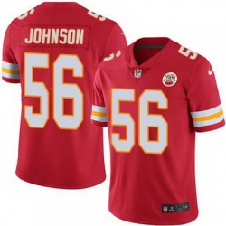 Nike Chiefs #56 Derrick Johnson Red Team Color Mens Stitched NFL Vapor Untouchable Limited Jersey Nike Chiefs #56 Derrick Johnson Red Team Color Mens Stitched NFL Vapor Untouchable Limited Jersey