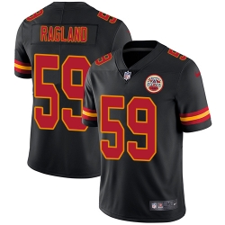 Nike Chiefs #59 Reggie Ragland Black Mens Stitched NFL Limited Rush Jersey Nike Chiefs #59 Reggie Ragland Black Mens Stitched NFL Limited Rush Jersey