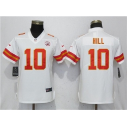 Nike Chiefs #10 Tyreek Hill White Women Vapor Untouchable Limited Jersey Nike Chiefs #10 Tyreek Hill White Women Vapor Untouchable Limited Jersey