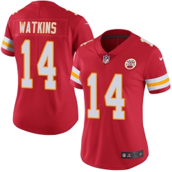 Nike Chiefs #14 Sammy Watkins Red Team Color Womens Stitched NFL Vapor Untouchable Limited Jersey Nike Chiefs #14 Sammy Watkins Red Team Color Womens Stitched NFL Vapor Untouchable Limited Jersey
