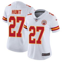 Nike Chiefs #27 Kareem Hunt White Womens Stitched NFL Vapor Untouchable Limited Jersey Nike Chiefs #27 Kareem Hunt White Womens Stitched NFL Vapor Untouchable Limited Jersey