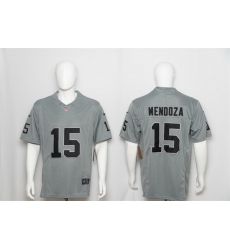 Men Las Vegas Raiders 15 Fernando Mendoza Grey 2026 F U S E Vapor Untouchable Limited Stitched Football Jersey Men Las Vegas Raiders 15 Fernando Mendoza Grey 2026 F U S E Vapor Untouchable Limited Stitched Football Jersey
