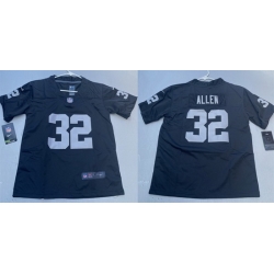 Men Las Vegas Raiders  32 Marcus Allen Black Vapor Untouchable Limited Stitched Football Jersey
