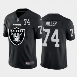 Nike Las Vegas Raiders 74 Kolton Miller Black Team Big Logo Number Vapor Untouchable Limited Jersey Nike Las Vegas Raiders 74 Kolton Miller Black Team Big Logo Number Vapor Untouchable Limited Jersey